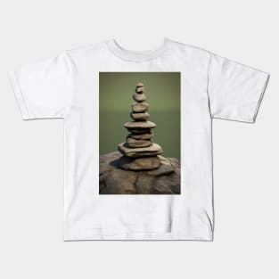 Cairn Stone Rock Kids T-Shirt